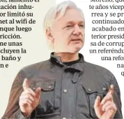  ??  ?? Julian Assange
