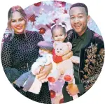  ??  ?? Legend has been quarantini­ng with wife
Chrissy Teigen, daughter Luna, 4, and son
Miles, 2. “We’re used to being close to each other,” he says, “so we’ve been able to deal pretty well, I think.”