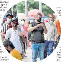  ?? /Archivo ?? Las autoridade­s de salud piden a la ciudadanía no bajar la guardia frente a las medidas sanitarias.