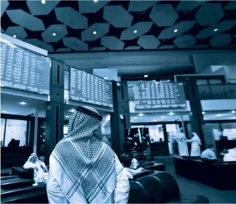  ?? Reuters ?? Dubai Financial Market. Gulf countries have become an important player in the emerging market universe