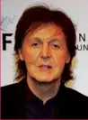  ??  ?? Paul McCartney earns £250,000 a year in royalties for his festive hit Wonderful Christmast­ime