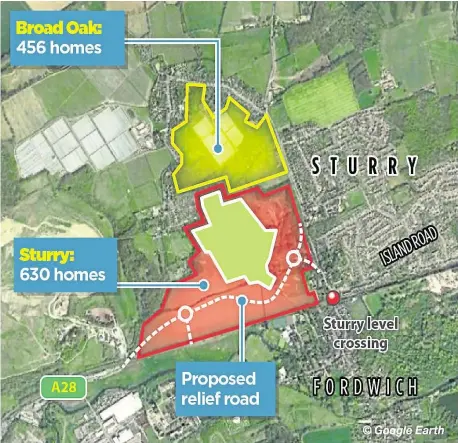  ??  ?? The plans were approved by councillor­s on Tuesday night