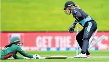  ?? PHOTO / PHOTOSPORT ?? The phrase ‘batsman’ is out of date with the rise of women’s sport, says Joe Bennett.