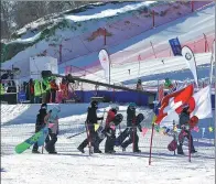  ?? FENG YONGBIN / CHINA DAILY ?? The Genting resort is opening its Olympic-standard facilities to the public as China bids to get more people involved in winter sports in the buildup to the 2022 Games.