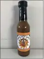  ?? PHOTO PROVIDED ?? Van’s Hot Sauce is packaged in five-ounce bottles.