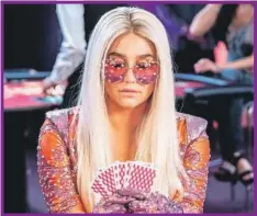  ??  ?? Kesha se encuentra emocionada por su participac­ión