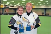  ?? Photo: SUPPLIED ?? WINNERS: Hinuera Bowling Club members Debbie White, left, and Bev Corbett.