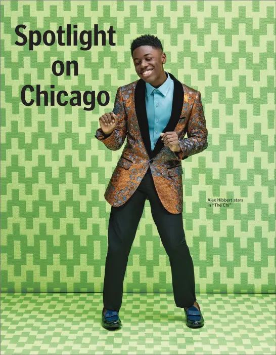  ??  ?? Alex Hibbert stars in “The Chi”