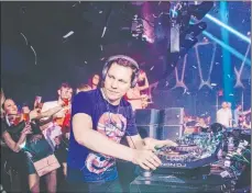  ?? Jordan Loyd ?? Electronic dance music superstar Tiësto has a three-year deal to perform at Zouk Nightclub and Ayu Dayclub at Resorts World Las Vegas.