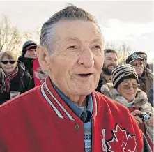  ?? BRIAN THOMPSON • POSTMEDIA NEWS ?? Walter Gretzky at an event in his hometown of Canning, ON., in 2016.