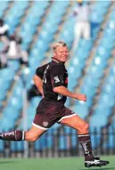  ??  ?? MARC BATCHELOR. In action for Moroka Swallows.
