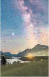  ?? ALAN DYER GETTY IMAGES ?? The Milky Way over Waterton Lakes National Park in Alberta.