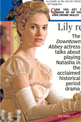  ?? Lily James ??