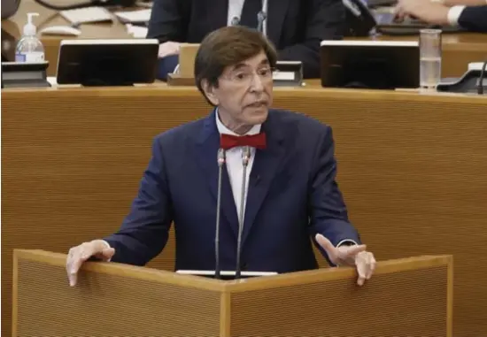  ?? Belga ?? Waals minister-president Elio Di Rupo (PS): ‘We zijn erin geslaagd de groei van de schuld te stoppen.’