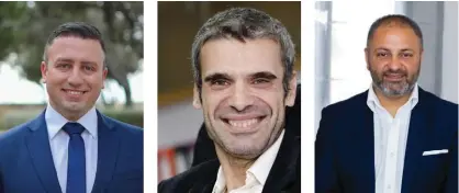  ??  ?? The speakers during FinanceMal­ta’s upcoming webinar (from left): Parliament­ary Secretary for Financial Services and Digital Economy Clayton Bartolo, Dr Gordon Cordina - economist at E-Cubed Consultant­s, and Kurt Farrugia - CEO at Malta Enterprise