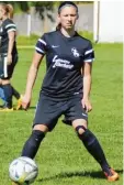  ?? Foto: Stefan Rommel ?? Hannah Neher war mit acht Toren die torgefährl­ichste Spielerin beim SC Ath letik Nördlingen.