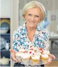  ??  ?? Anachronis­tic gentleness: Mary Berry is set to present a new cookery programme