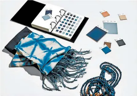  ?? PANTONE ?? Pantone predicts that Classic Blue will appear in fabrics accessorie­s and decor in 2020.