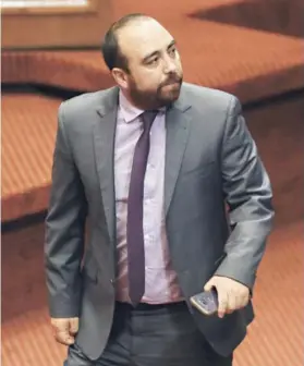  ?? FOTO: DEDVI MISSENE ?? ►► El diputado de la DC Fuad Chahín.