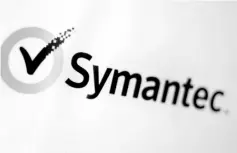  ?? — Reuters photo ?? The Symantec logo on a screen.