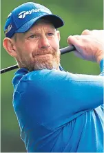  ??  ?? Scot Stephen Gallacher was an 11th hour Ryder Cup pick in 2014.