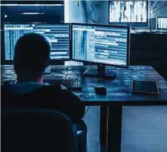  ?? Foto: Getty Images ?? Cyberkrimi­nelle blockieren den Zentralcom­puter des Logistikdi­enstleiste­rs Bakker Logistiek.