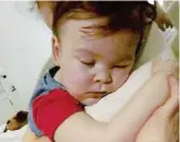  ?? Ansa ?? All’ultimo respiro
Alfie Evans, 23 mesi, ha sviluppato la malattia dopo la nascita