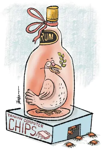In Taiwan’s survival game plan, rum and chips are part of the toolkit ...