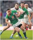  ??  ?? AT RISK Six Nations championsh­ip