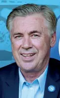  ??  ?? Vincente Carlo Ancelotti al Napoli