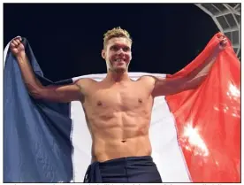  ?? er (Photo AFP) ?? Kevin Mayer est le Français de l’histoire à être sacré dans cette discipline.