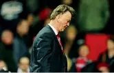  ??  ?? Capolinea Louis Van Gaal sembra arrivato alla fine della sua avventura con lo United (Reuters)