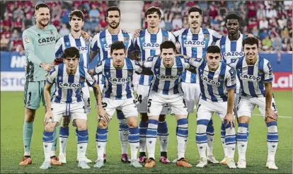  ?? FOTO: GETTY ?? Once de la Real Sociedad en El Sadar.