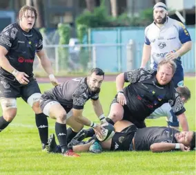  ?? Photo RCBA ?? Les joueurs du Bassin d’Arcachon doivent gagner contre Nantes pour revenir sur les premiers non-relégables.