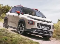  ?? FOTO: HERSTELLER ?? Für eine bessere Traktion lassen sich beim Citroën C3 Aircross verschiede­ne Fahrmodi wählen.