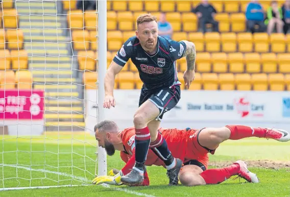  ??  ?? Dundee United have been linked with a move for attacker Craig Curran, who has spent the last few years at Ross County.