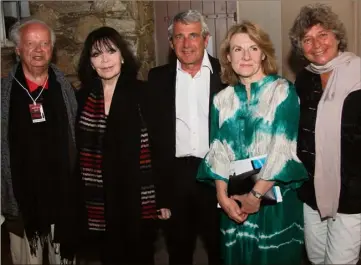  ??  ?? Gérard Jouannest, Juliette Gréco, Michel Boujenah et Jacqueline Franjou.