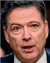  ?? PHOTO: AP ?? Former FBI director James Comey has called US President Donald Trump unethical and ‘‘untethered to truth’’.
