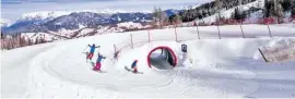  ?? BILD: SN/SKI AMADÉ ?? Kleine Skifahrer und Snowboarde­r kommen dank der Snowparks und Funparks in Ski amadé auf ihre Kosten.