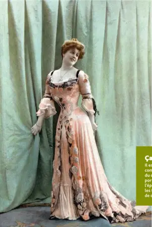 ??  ?? Marguerite Brésil, comédienne, photo extraite du journal
Le Théâtre, 1902.