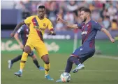  ?? Getty ?? Nelson Semedo, left, said all’s not lost for Barcelona