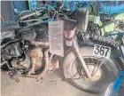  ??  ?? ‘Rusty’, this 1948 Sunbeam S7, was a true barn find and was rescued from a Stafford farm. It’s been completely rebuilt mechanical­ly but the patina hasn’t been touched. Well done, Rusty’s owner – it’s taken 73 years for it to look this good.