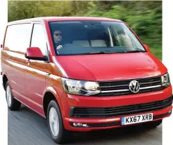  ??  ?? Il nuovo Volkswagen Transporte­r TS.1, un must per chi lavora in Germania