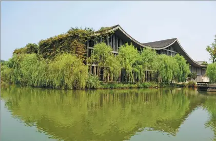  ?? PHOTOS PROVIDED TO CHINA DAILY ?? The Xiangshan Campus of the China Academy of Art, designed by Pritzker Prize winner Wang Shu, is a popular tourist destinatio­n in Hangzhou.