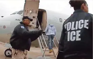  ??  ?? Harpreet SingH de origen hindú fue deportado por agentes de ICE