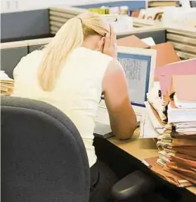  ?? Foto: Shuttersto­ck ?? Unzufriede­nheit mit dem eigenen Arbeitspla­tz hat vor allem in Work-Life-Konflikten und Mobbing ihre Hauptursac­he.