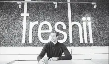  ?? DARRYL DYCK THE CANADIAN PRESS ?? Matthew Corrin, founder and CEO of Freshii, assured analysts the developmen­t pipeline remains healthy.