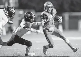  ?? Staff file photo ?? Aiden Inesta-rodriguez, right, a four-year starter for Brandeis despite being 5-foot-7, will finish off his high school career in Saturday’s San Antonio Sports All-star Game.