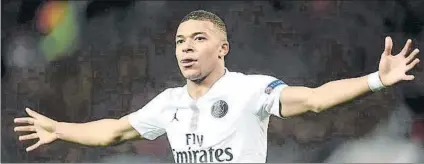  ?? FOTO: GETTY ?? Kylian Mbappé dio otra exhibición en Old Trafford, uno de los grandes escenarios de la historia de la Champions League