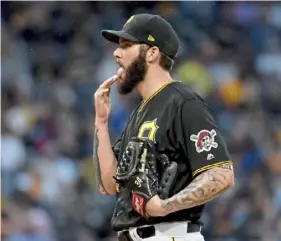  ?? Matt Freed/ Post- Gazette ?? Trevor Williams adopted a baby daughter over the All- Star break.